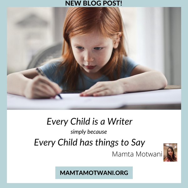 Every Child is a Writer